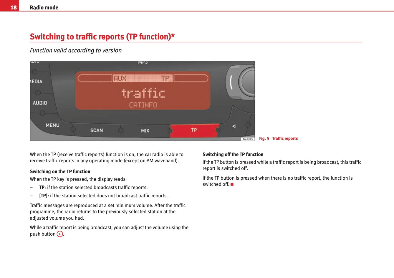 Seat Radio Car Stereo Mp3 Owners Manual