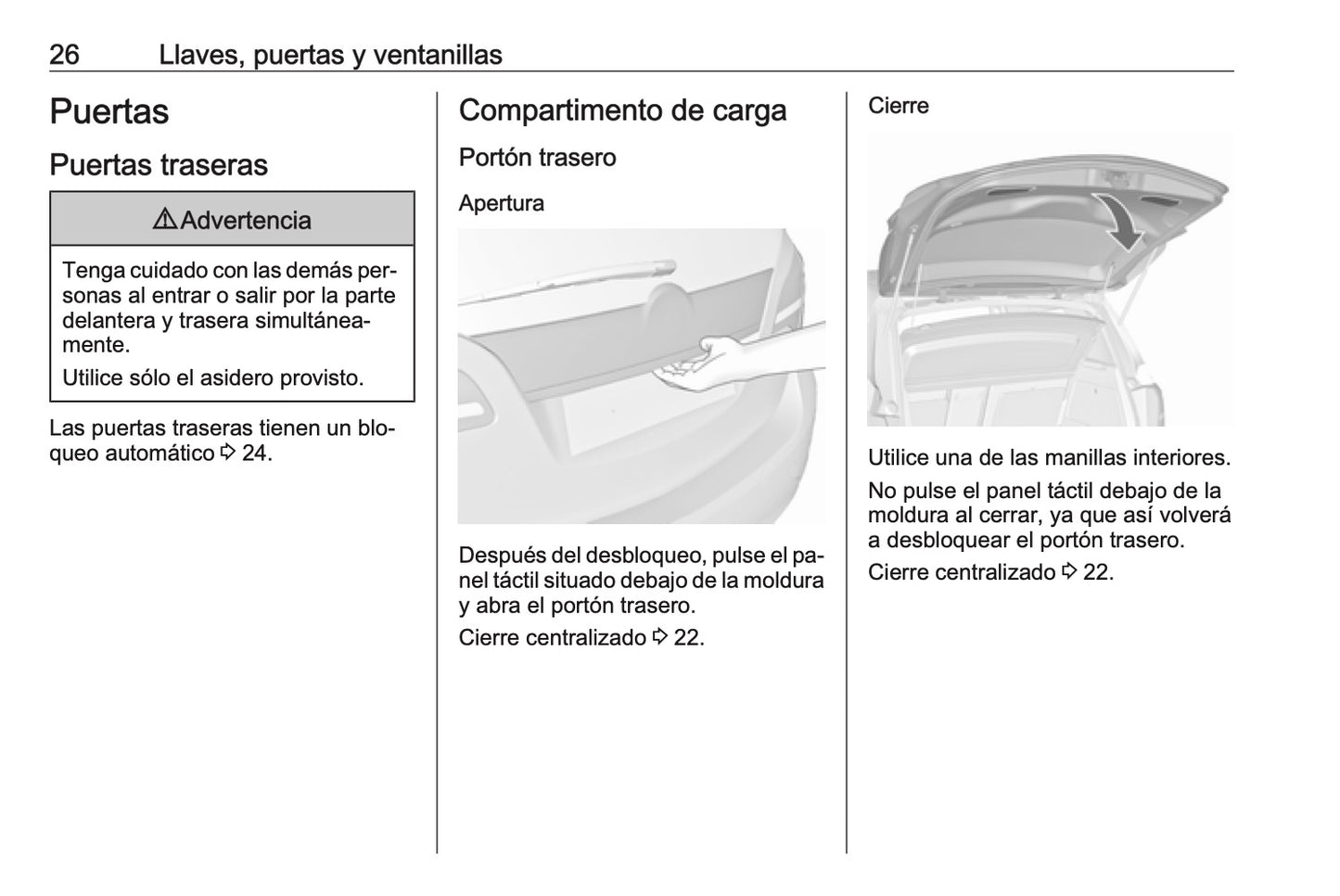 2016-2017 Opel Meriva Bedienungsanleitung | Spanisch