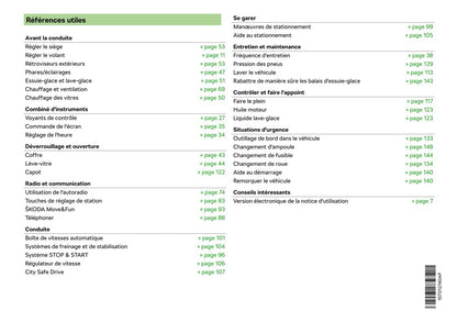 2017-2018 Skoda Citigo Owner's Manual | French