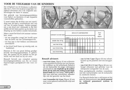 1998-1999 Renault Mégane Coupé Owner's Manual | Dutch