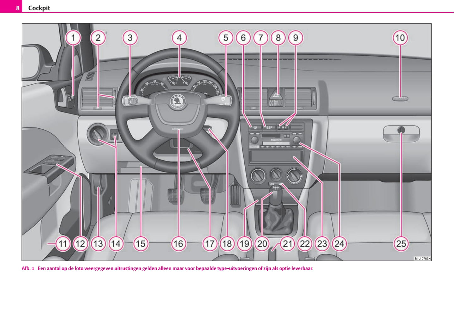 2010-2011 Skoda Octavia/Octavia Tour I Owner's Manual | Dutch