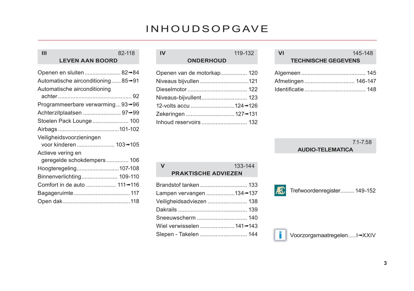 2011-2012 Citroën C6 Bedienungsanleitung | Niederländisch