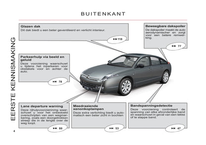 2011-2012 Citroën C6 Bedienungsanleitung | Niederländisch