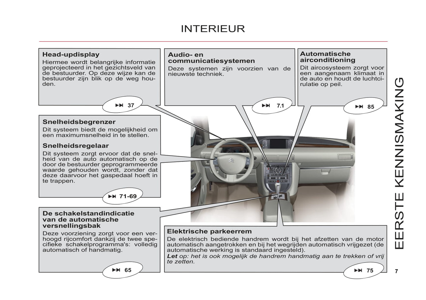 2011-2012 Citroën C6 Bedienungsanleitung | Niederländisch