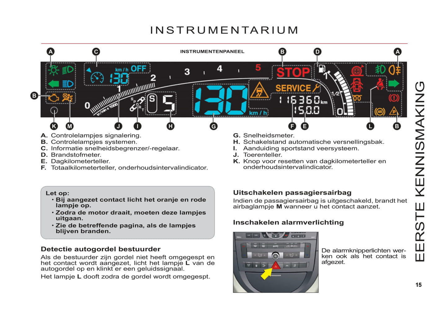 2011-2012 Citroën C6 Bedienungsanleitung | Niederländisch