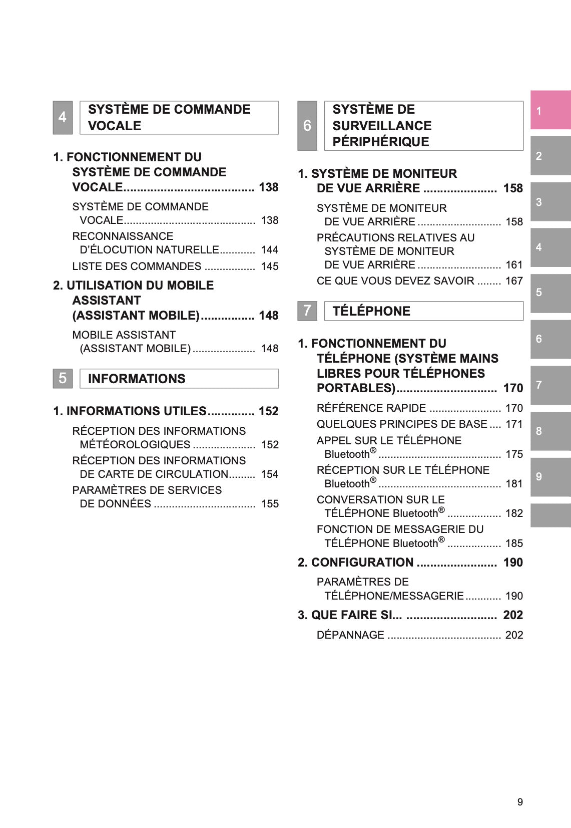 Toyota 4Runner Systéme De Navigation Et De Multimédia Guide d'utilisation 2013 - 2018