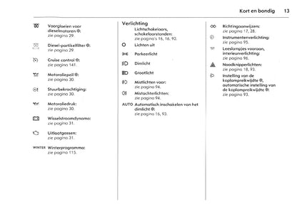 2007-2011 Opel Antara Bedienungsanleitung | Niederländisch