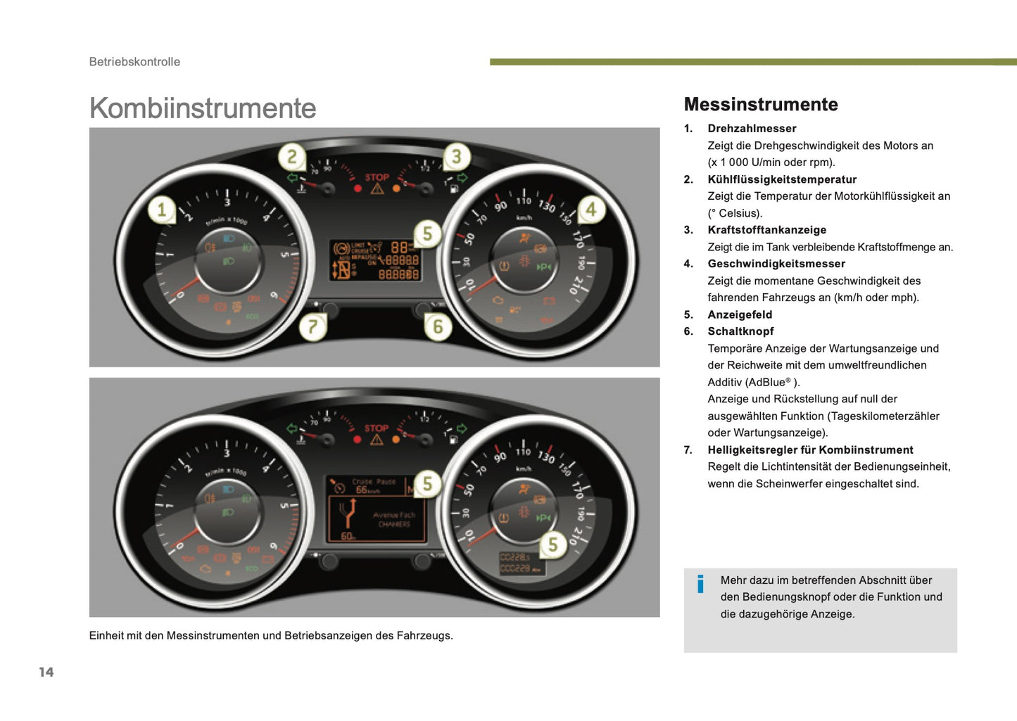 2015-2016 Peugeot 3008 Owner's Manual | German