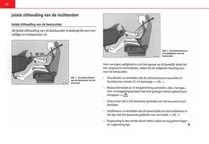 2004-2009 Seat Altea Owner's Manual | Dutch