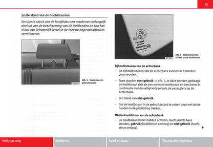 2006-2007 Seat Altea Owner's Manual | Dutch