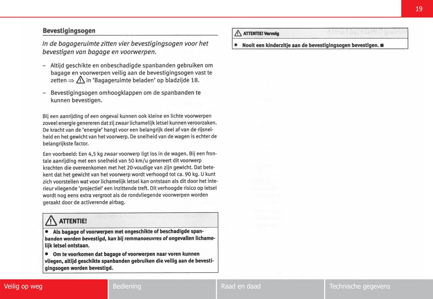 2004-2009 Seat Altea Bedienungsanleitung | Niederländisch