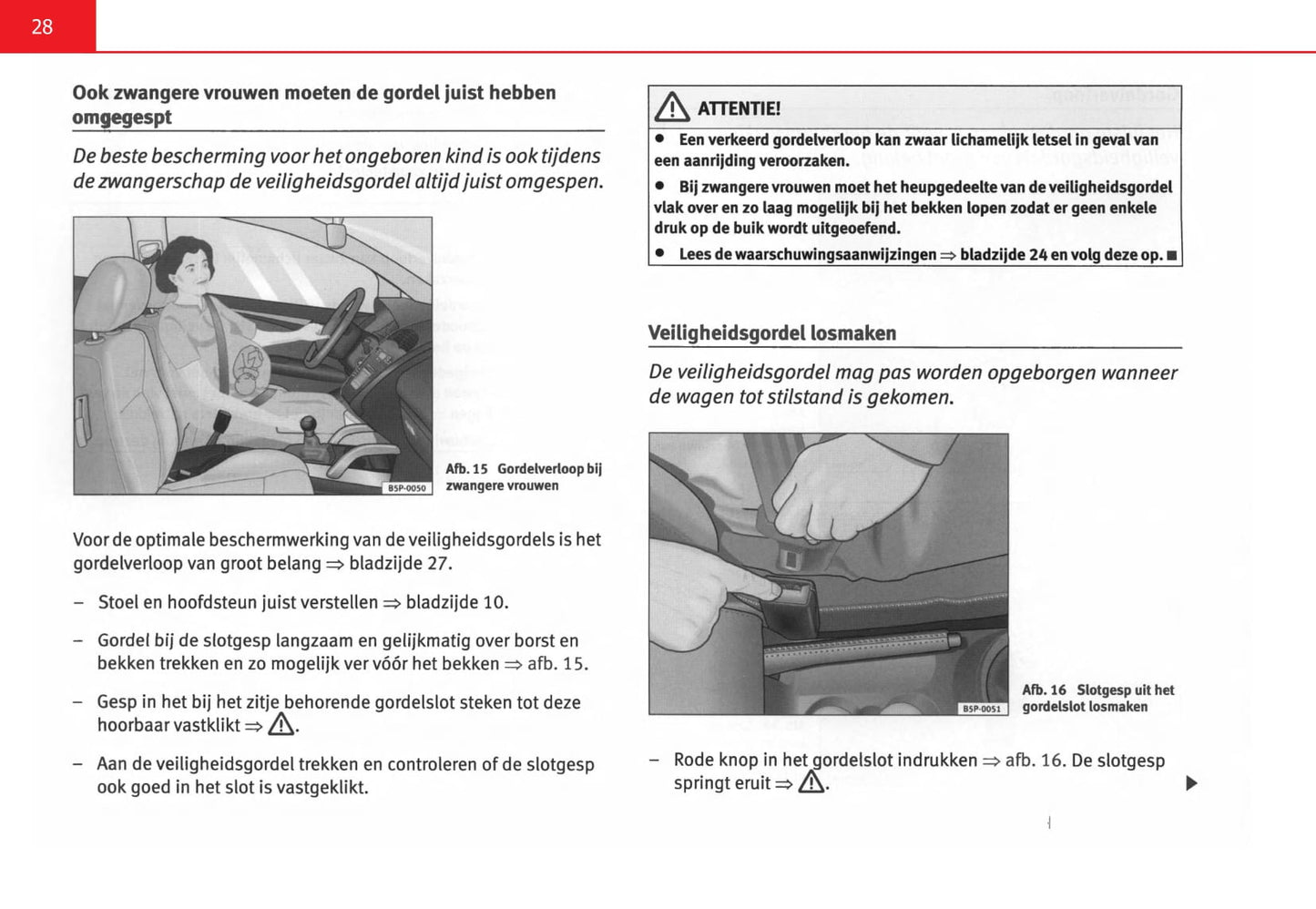 2006-2007 Seat Altea Owner's Manual | Dutch