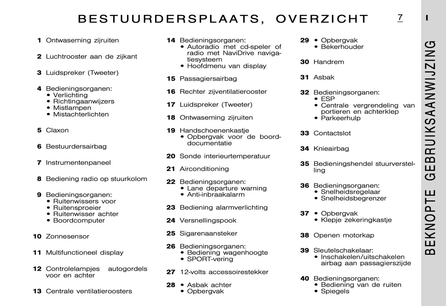 2005-2006 Citroën C5 Bedienungsanleitung | Niederländisch