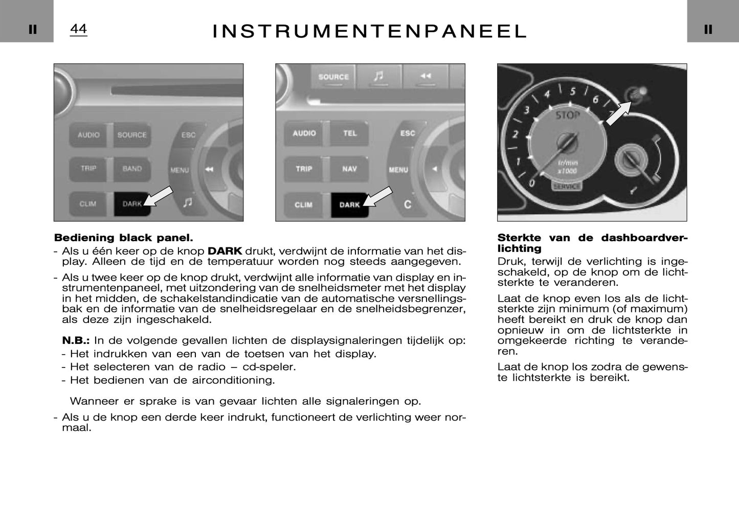 2005-2006 Citroën C5 Bedienungsanleitung | Niederländisch