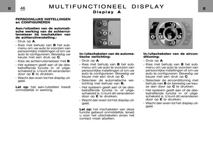 2005-2006 Citroën C5 Bedienungsanleitung | Niederländisch