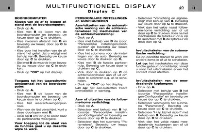 2005-2006 Citroën C5 Bedienungsanleitung | Niederländisch