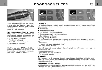 2005-2006 Citroën C5 Bedienungsanleitung | Niederländisch