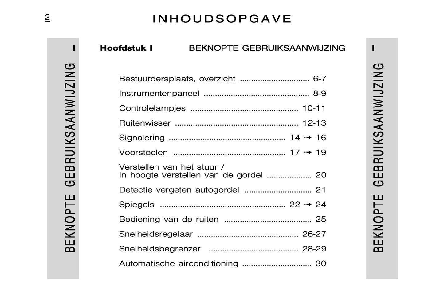 2005-2006 Citroën C5 Bedienungsanleitung | Niederländisch