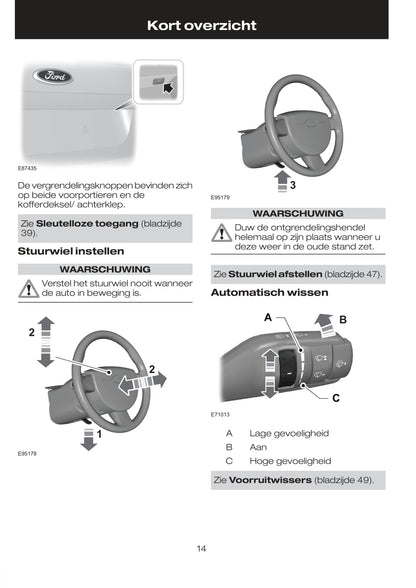 2008-2011 Ford Focus Bedienungsanleitung | Niederländisch