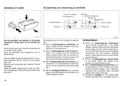 1985-1986 Toyota Starlet Bedienungsanleitung | Niederländisch