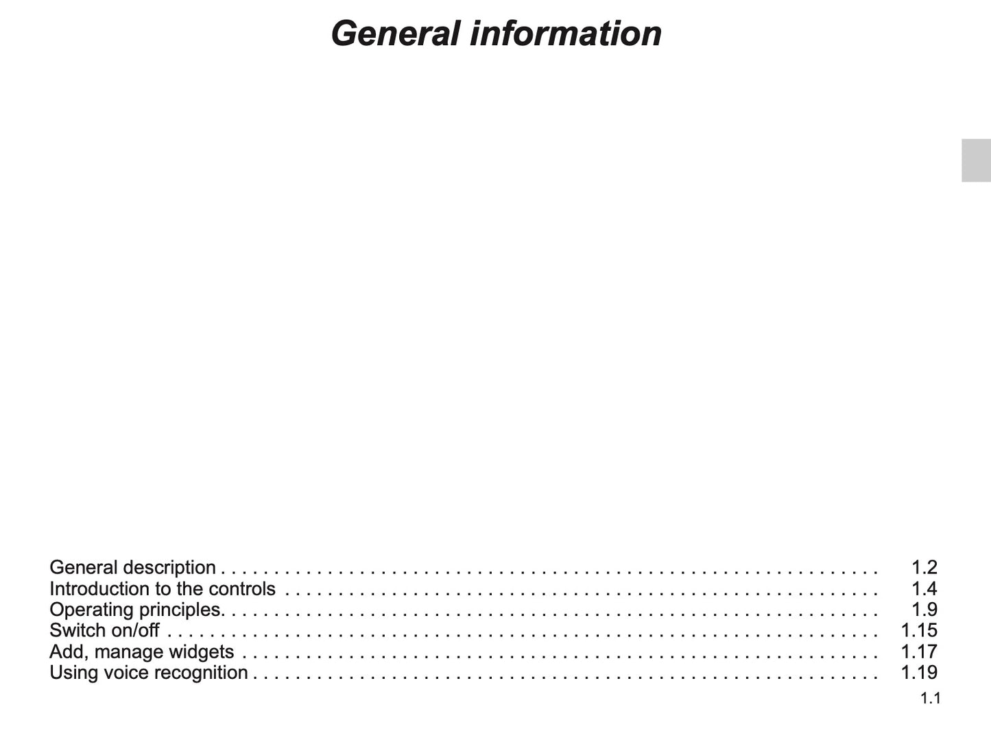 Renault R-Link 2 Infotainment Manual | English