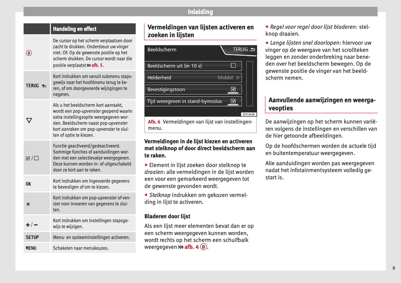 Seat Media System Touch Colour Handleiding 2016