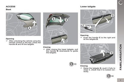 2012-2013 Peugeot 3008 Bedienungsanleitung | Englisch