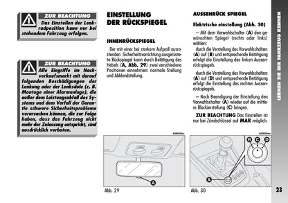 2004-2008 Alfa Romeo 156 Owner's Manual | German