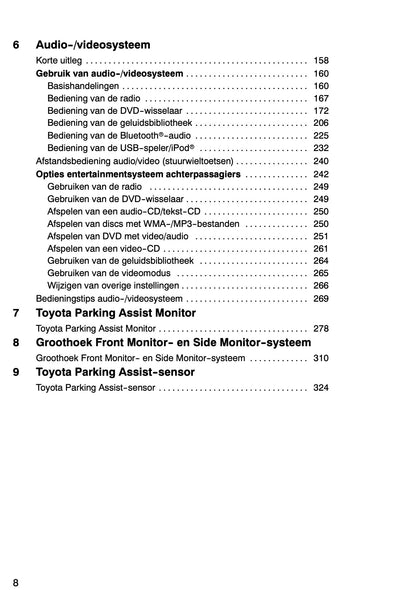 Toyota Land Cruiser HDD Navigatiesysteem Handleiding 2010