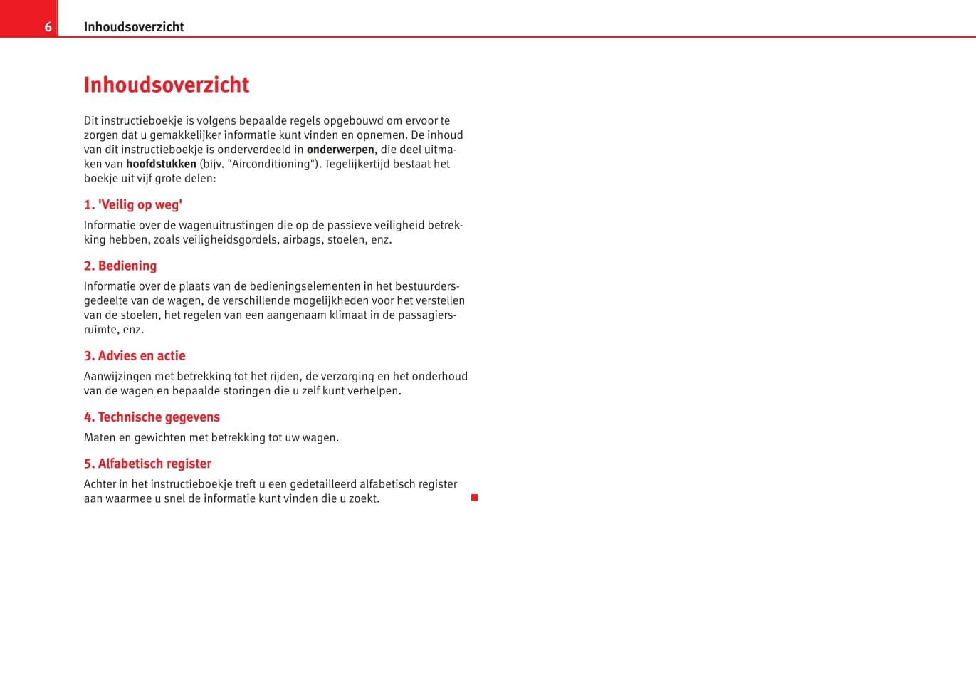 2006-2009 Seat Altea XL Bedienungsanleitung | Niederländisch