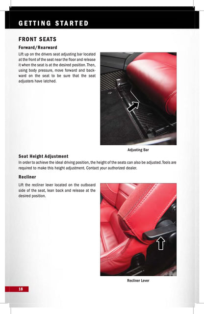 2015 Alfa Romeo 4C Owner's Manual | English