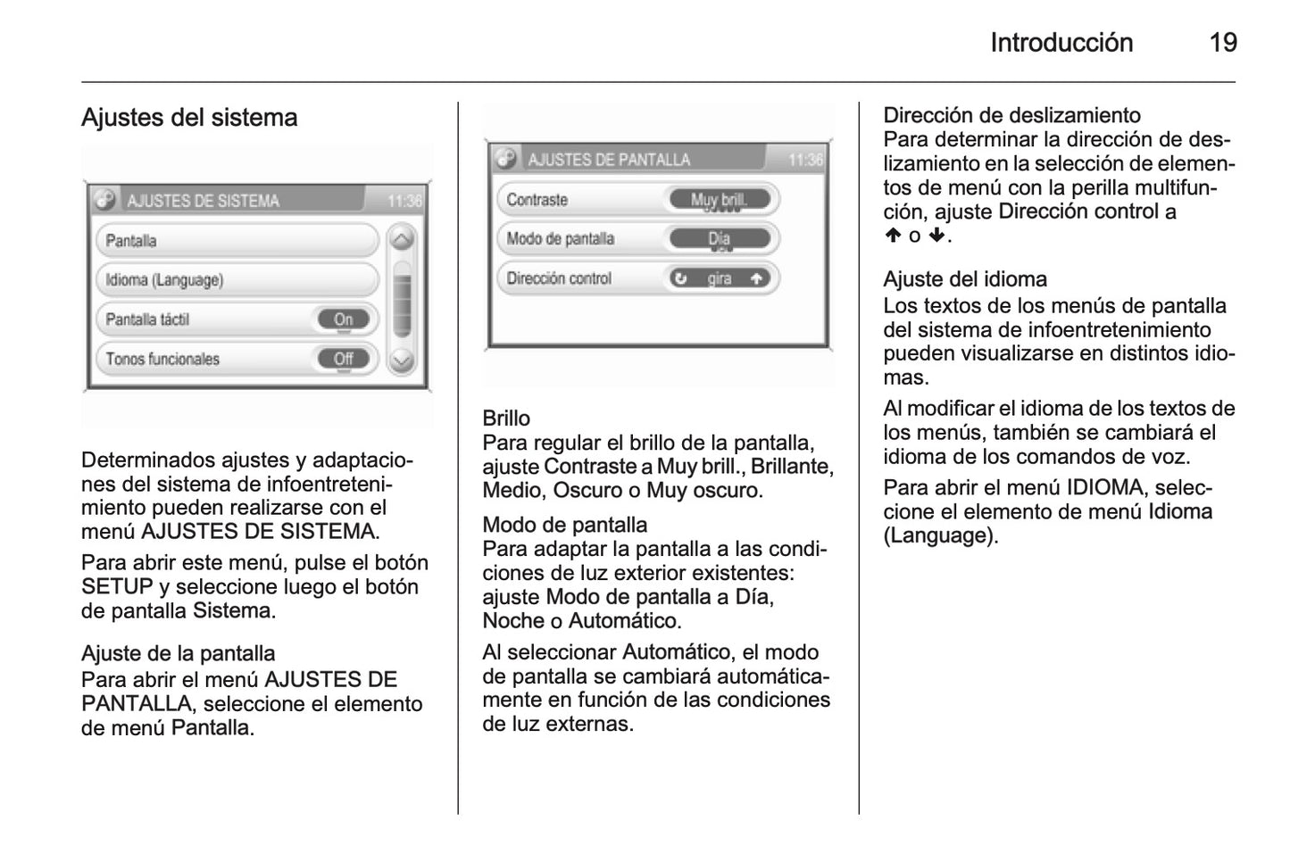 Opel Antara Manual de infoentretenimiento 2011 - 2015