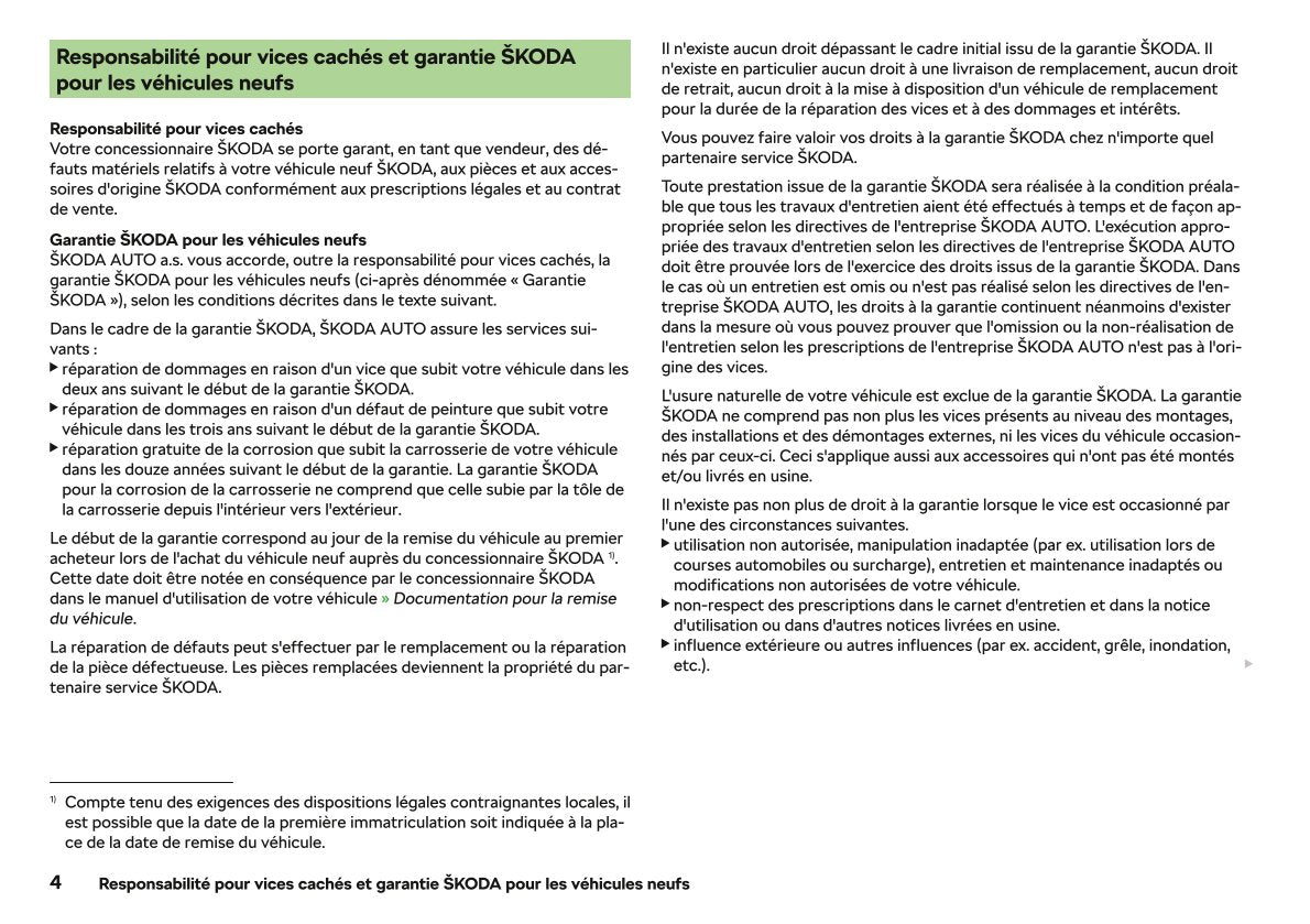 2017-2020 Skoda Citigo Bedienungsanleitung | Französisch
