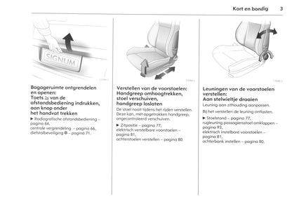 2003-2008 Opel Signum Bedienungsanleitung | Niederländisch