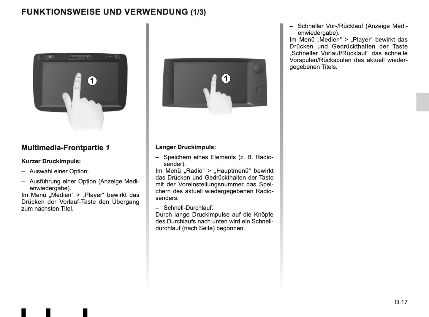 Renault Media - Nav Evolution Bedienungsanleitung 2019