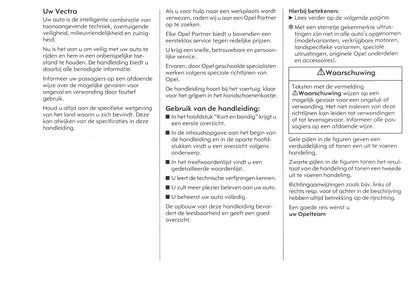 2005-2009 Opel Vectra Owner's Manual | Dutch