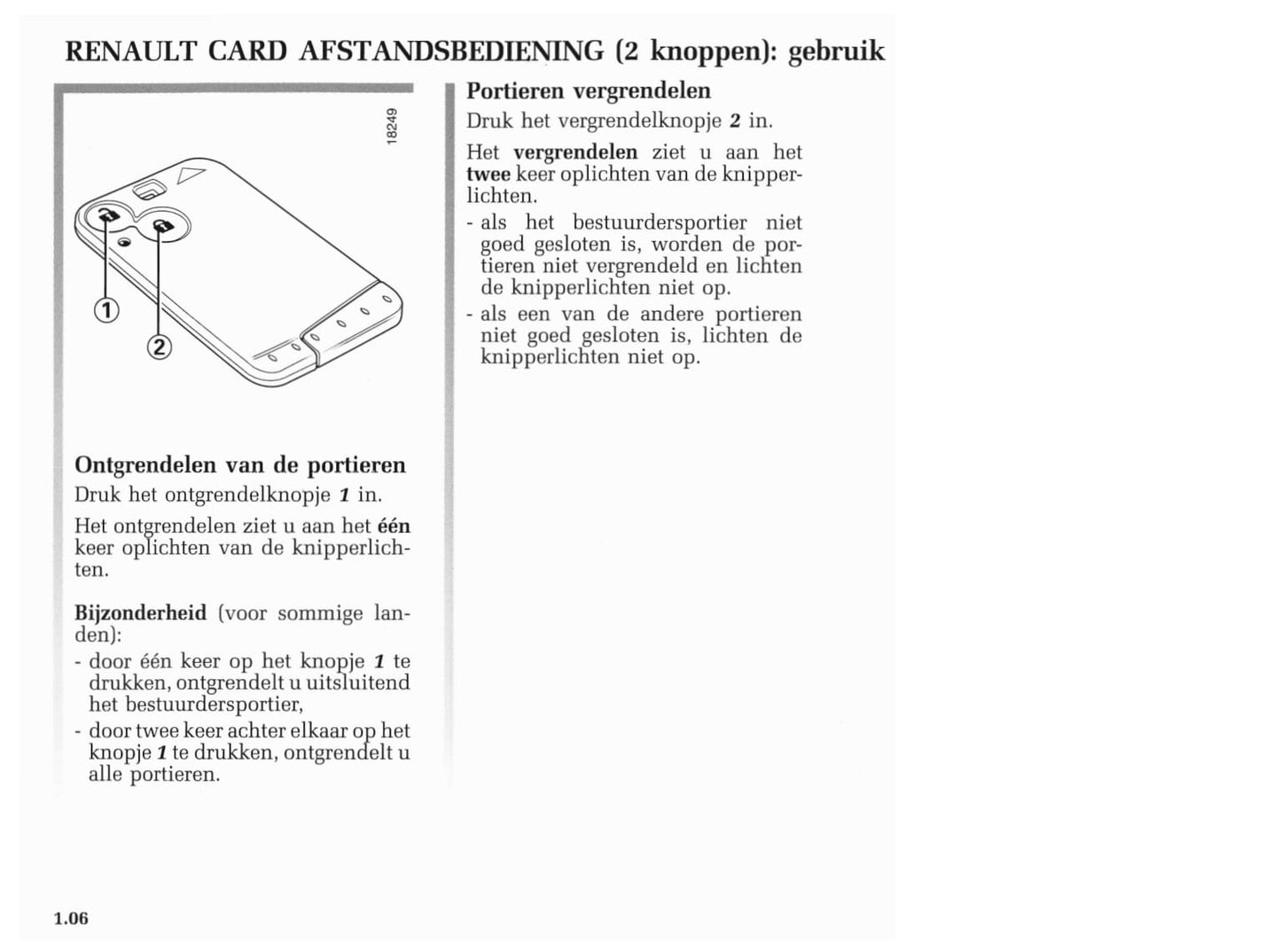 2001-2002 Renault Vel Satis Bedienungsanleitung | Niederländisch