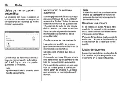 Opel Mokka Manual de infoentretenimiento 2012 - 2016