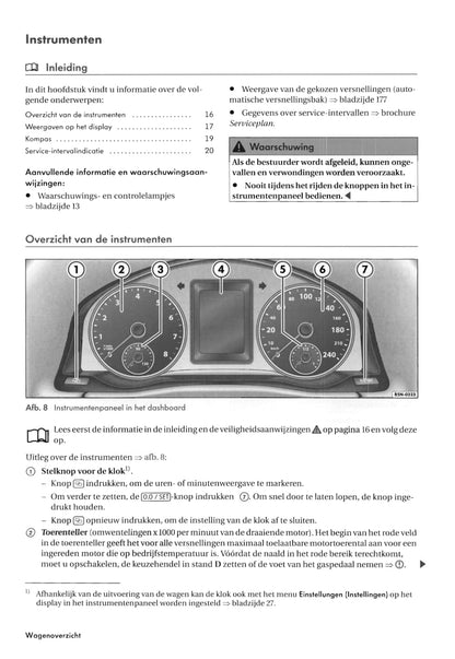 2007-2011 Volkswagen Tiguan Bedienungsanleitung | Niederländisch