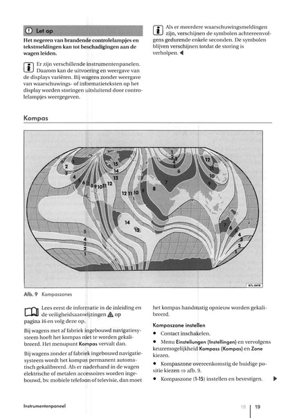 2007-2011 Volkswagen Tiguan Owner's Manual | Dutch