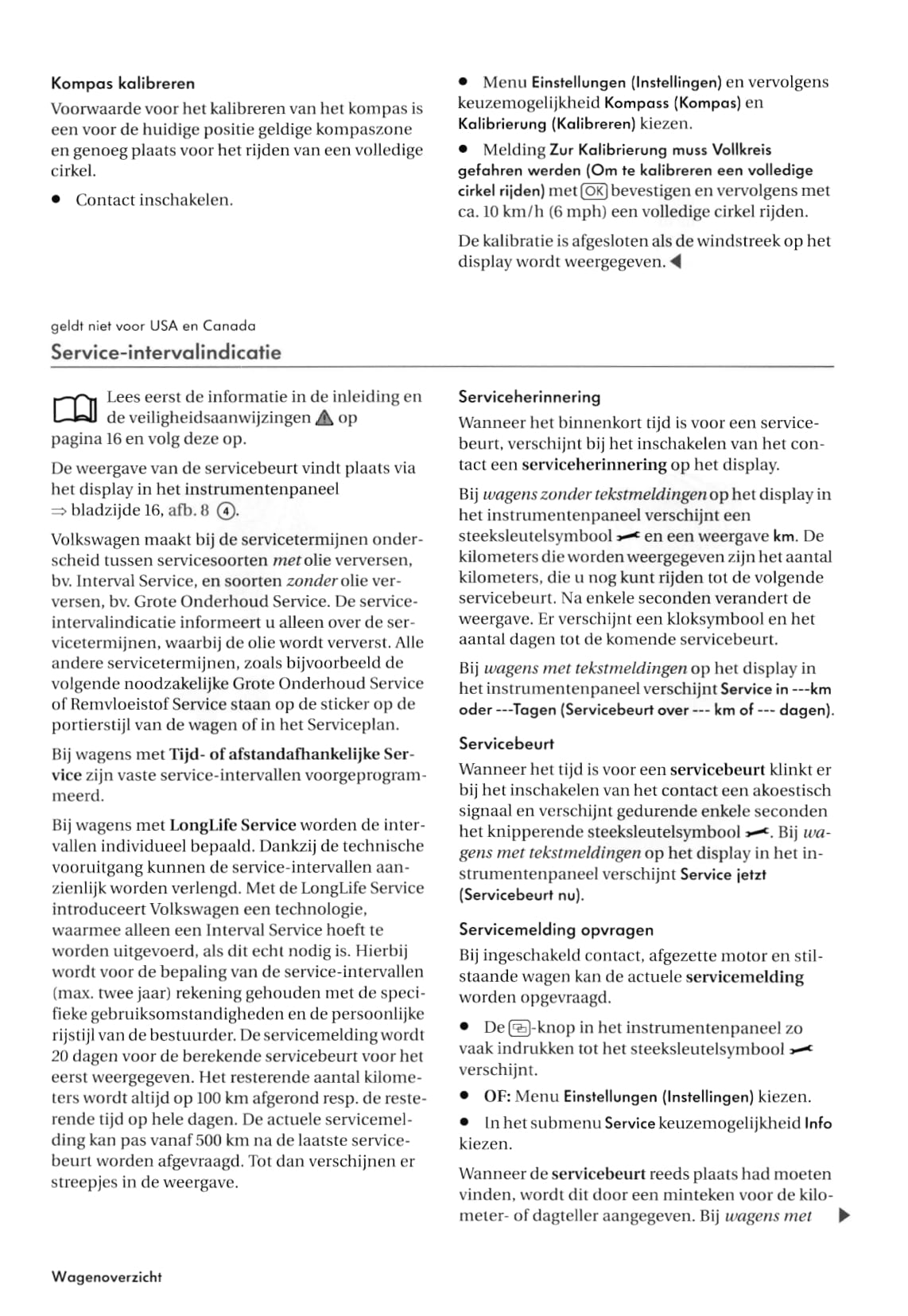 2007-2011 Volkswagen Tiguan Bedienungsanleitung | Niederländisch