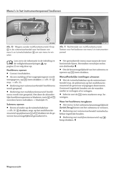 2007-2011 Volkswagen Tiguan Owner's Manual | Dutch