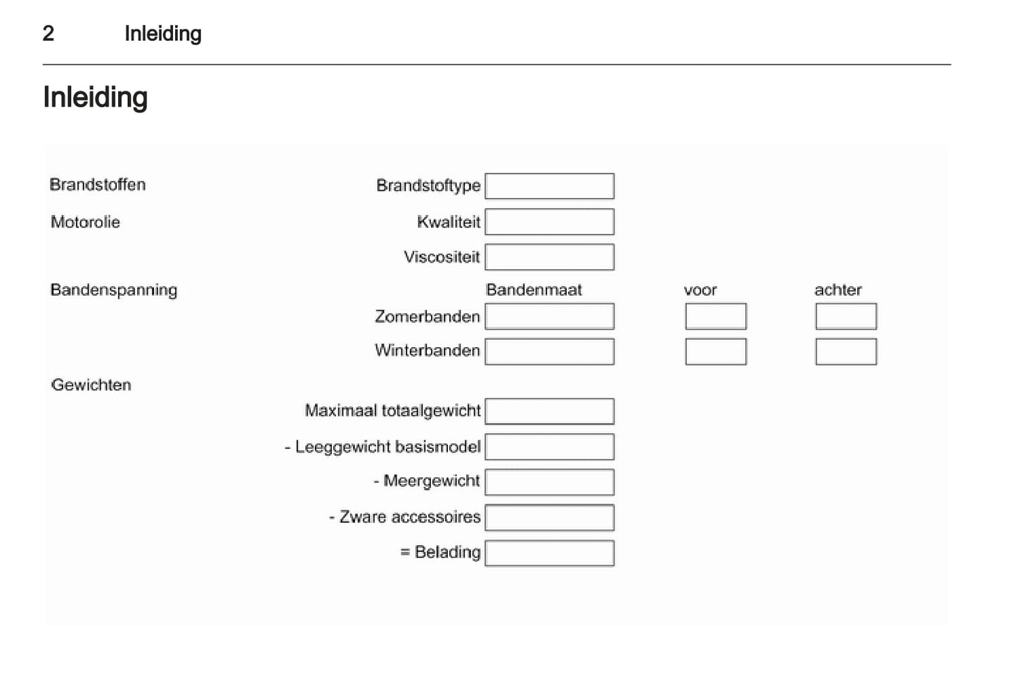 2013 Opel Vivaro Owner's Manual | Dutch