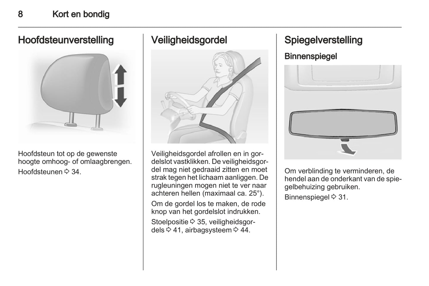 2013 Opel Vivaro Owner's Manual | Dutch