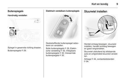 2013 Opel Vivaro Owner's Manual | Dutch