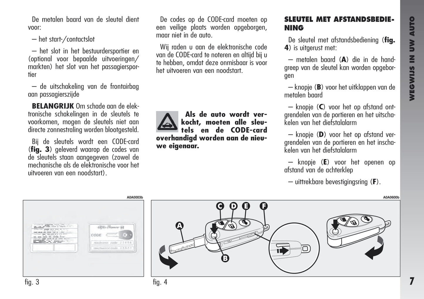 2003-2010 Alfa Romeo GT Owner's Manual | Dutch