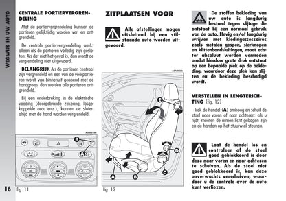 2003-2010 Alfa Romeo GT Owner's Manual | Dutch