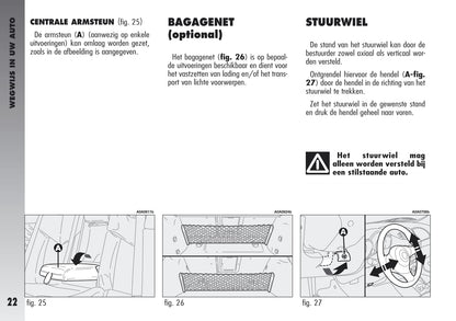 2003-2010 Alfa Romeo GT Owner's Manual | Dutch