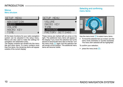 Skoda Radio Navigation System Bedienungsanleitung 2003