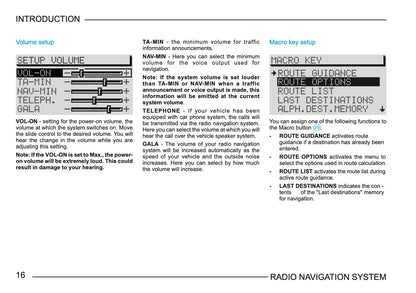 Skoda Radio Navigation System Bedienungsanleitung 2003